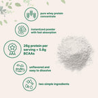 Micro Ingredients Whey Protein Powder offers 26g protein per serving, perfect for daily use. Available at Curat Cart.