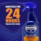 MICROBAN Multi-Purpose Cleaner ensures 24-hour sanitization, 99.9% bacteria kill rate. Available in India at Curat Cart.