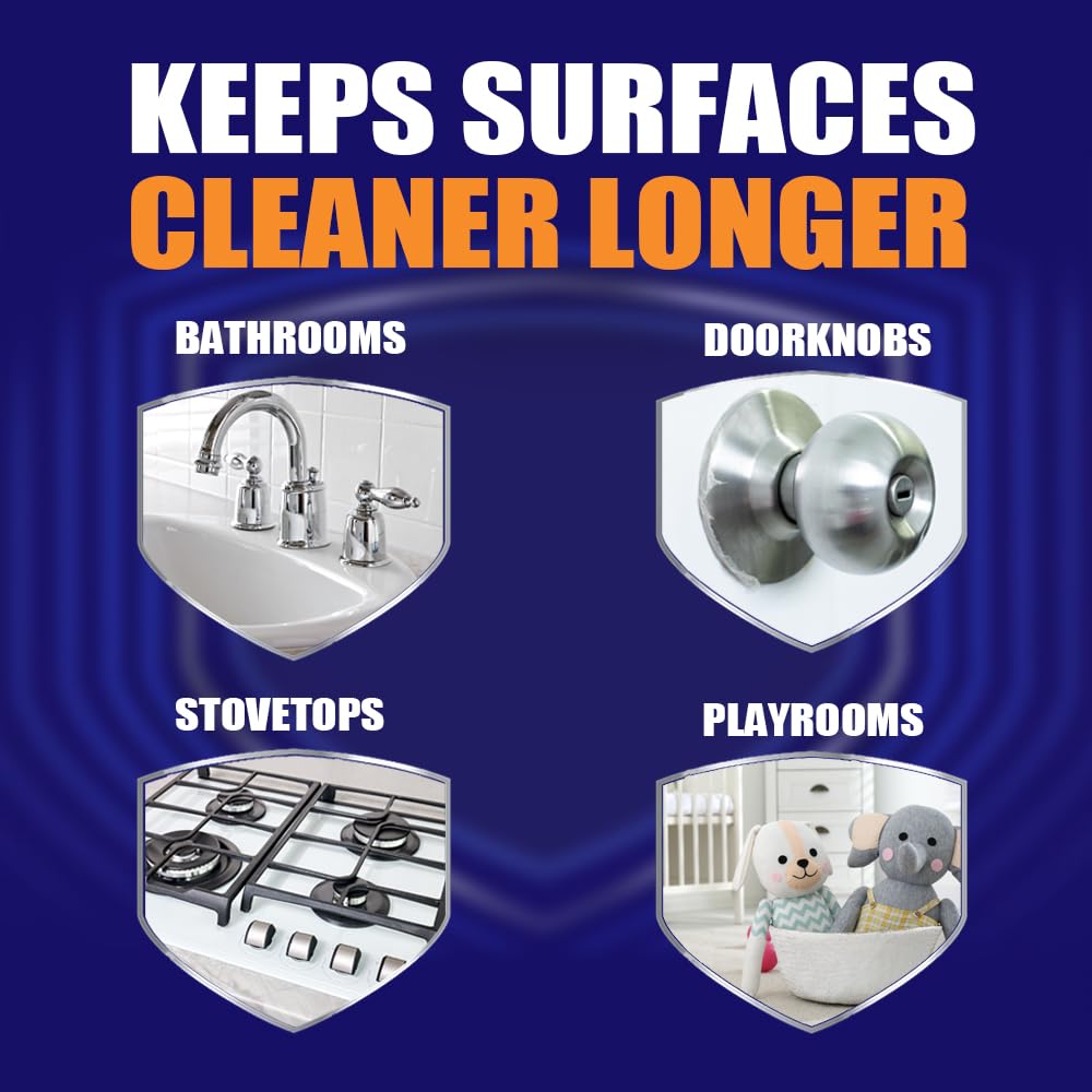 MICROBAN Multi-Purpose Cleaner effectively keeps surfaces cleaner longer, specially curated by Curat Cart for your home needs.