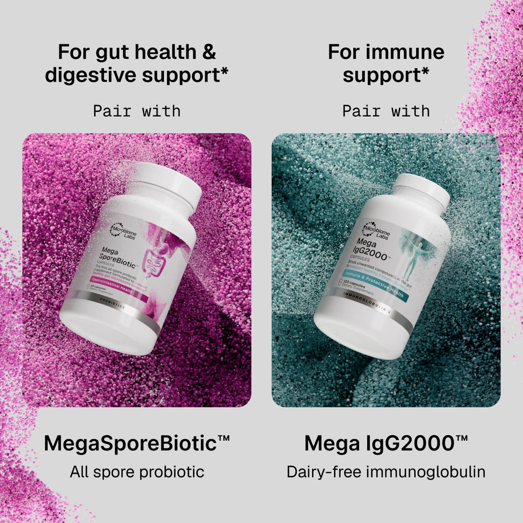 Discover Microbiome Labs Restorflora Probiotics, specially curated by Curat Cart for gut health and immune support.