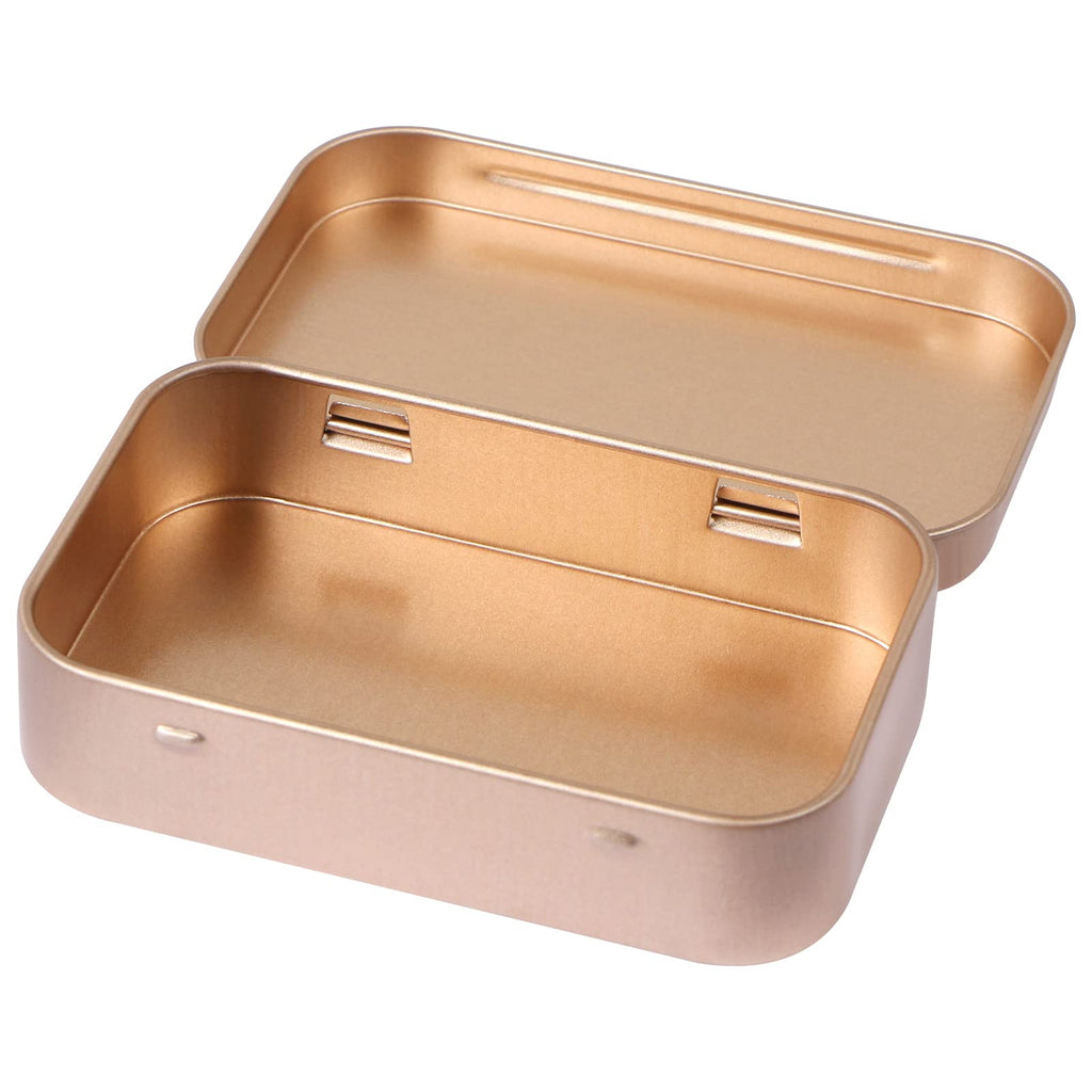 Discover the MIDELONG Metal Rectangular Tins Box with high-quality finish, perfect for storage. Available at Curat Cart.