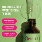 Mielle Organics Rosemary Mint Hair Oil - Texture, Swatch & Consistency | fast dispatch across India from Curat Cart
