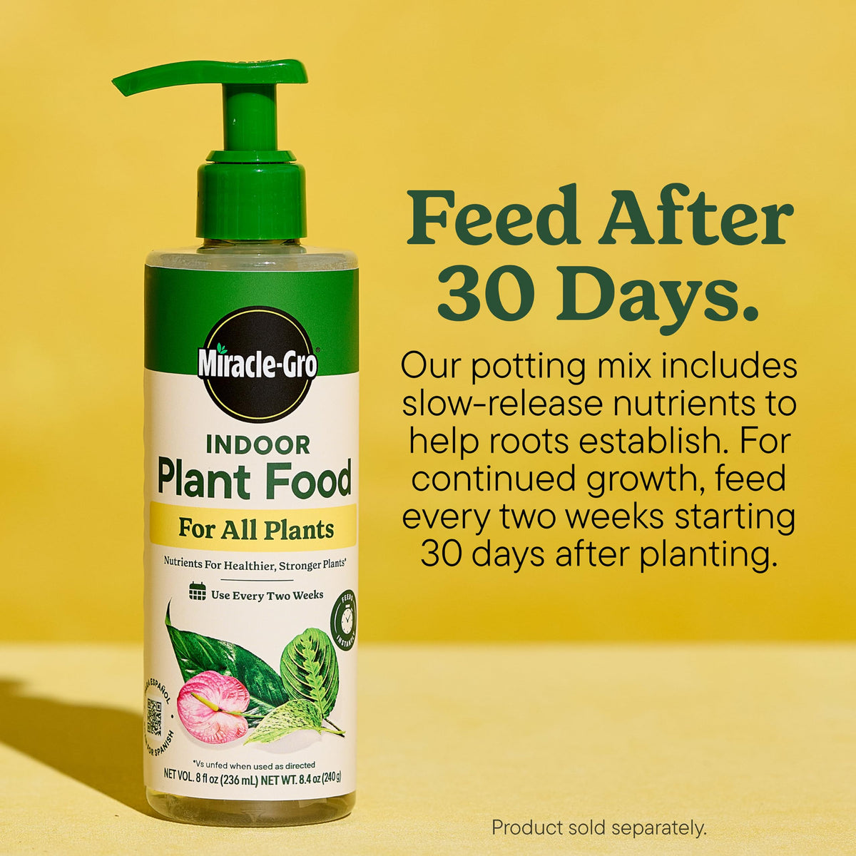 Miracle-Gro Indoor Potting Mix in high-quality packaging promotes nutrient-rich growth. Available at Curat Cart.
