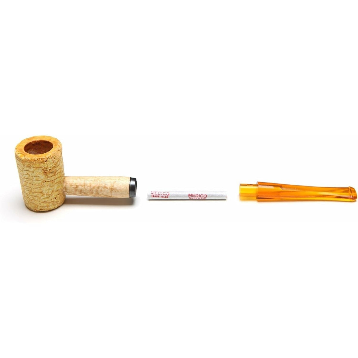 Discover the Missouri Meerschaum Legend Tobacco Pipe, featuring original packaging and premium accessories for an exceptional smoking experience.