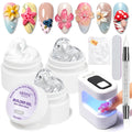 Create stunning nail art with MIZHSE 3D Sculpting Gel. Order online today for easy nail designs and fun creativity!
