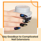 MIZHSE 3D Sculpting Gel, imported for professional nail art. Ideal for creating stunning designs without extensions.