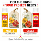 Discover the Mod Podge Decoupage Starter Kit, specially curated by Curat Cart for all your crafting needs. Perfect for creative projects.