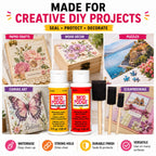 Discover the Mod Podge Decoupage Starter Kit, perfect for DIY projects. 100% Authentic, available at Curat Cart in India.