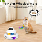 Explore the MOHAYA Interactive Cat Toy, specially curated by Curat Cart, designed to engage your cat's curiosity and playfulness.