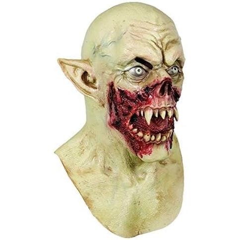 Premium imported MOLEZU Vampire Zombie Head Mask, perfect for Halloween or costume parties. Elevate your spooky look!