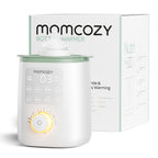 Premium imported Momcozy Baby Bottle Warmer features customizable settings and smart technology for gentle warming. Available at Curat Cart.