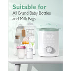 Momcozy Baby Bottle Warmer, a premium import, compatible with all brand baby bottles and milk bags. Available at Curat Cart.