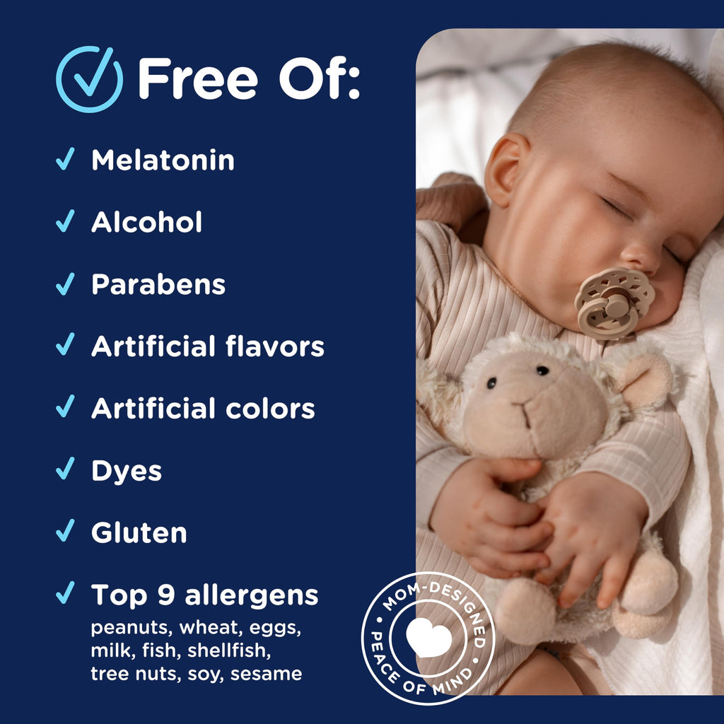 Mommy's Bliss Baby Bedtime Gel, 100% Authentic, free of allergens, available at Curat Cart for peaceful sleep in India.