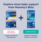 Mommy's Bliss Baby Bedtime Gel in official packaging, promoting restful sleep for infants, available at Curat Cart.