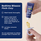 Discover Mommy's Bliss Baby Bedtime Gel, specially curated by Curat Cart for soothing bedtime routines. Perfect for infants under 2 months.