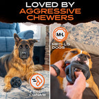 Enhance playtime with the Monster K9 Ring Ball, perfect for aggressive chewers. Available at Curat Cart.