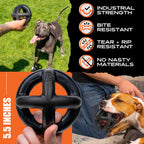 Discover the Monster K9 Ring Ball, specially curated by Curat Cart, designed for durability and fun for your pets. Perfect for active play.