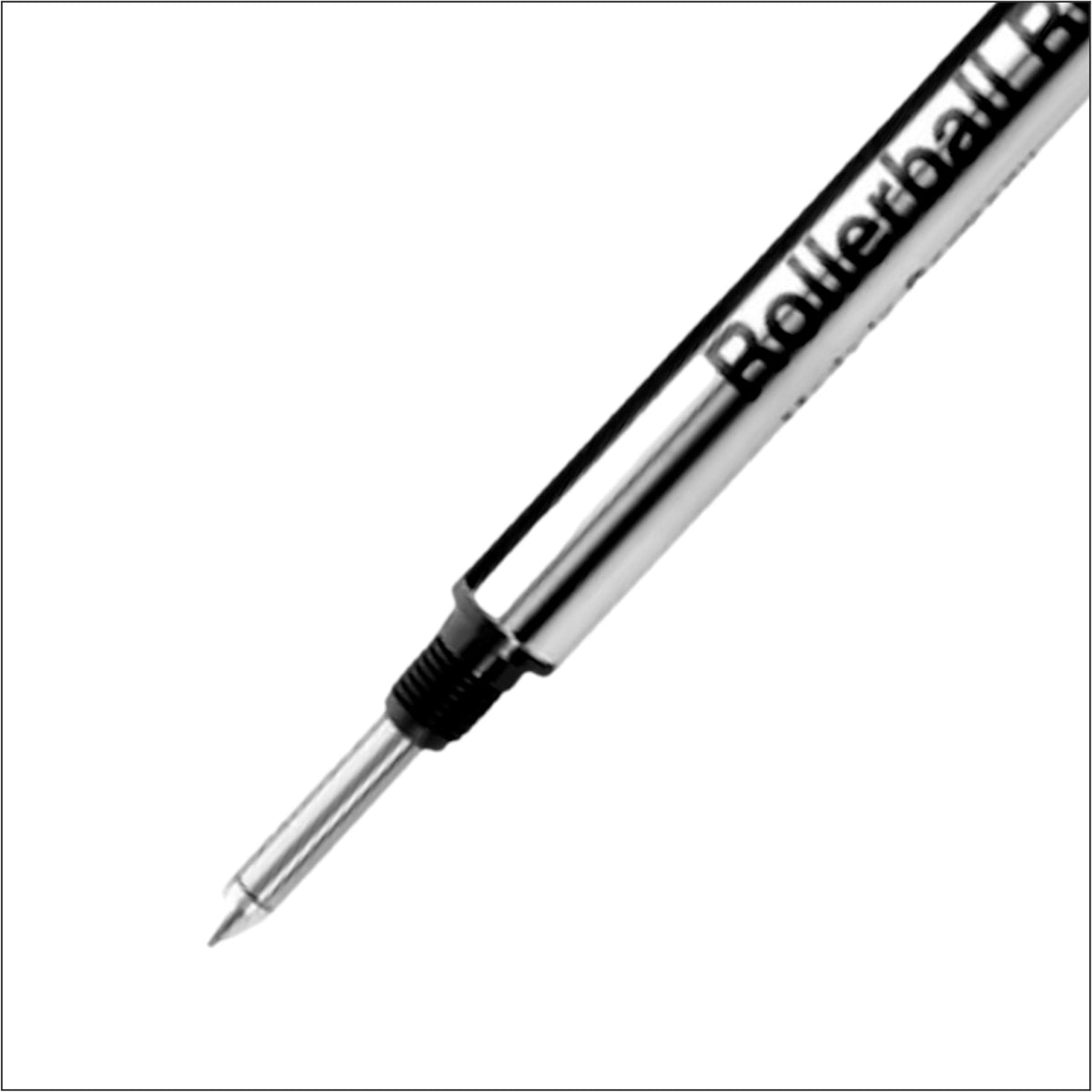 Montblanc Rollerball Refills in Royal Blue featuring high-quality finish and sleek design. Available at Curat Cart.