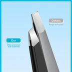 Discover the MORGLES 9 Pcs Tweezers Set for Men, featuring ultra-precision tools. Available online and shipped in India.