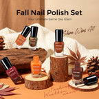 Morovan Nail Polish Set 6 Colors offers vibrant shades, 100% Authentic and available at Curat Cart for your ultimate game day glam.