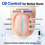 Morovan Nail Dehydrator and Primer ensures cleaner nail surfaces for better grip. 100% Authentic and available at Curat Cart in India.
