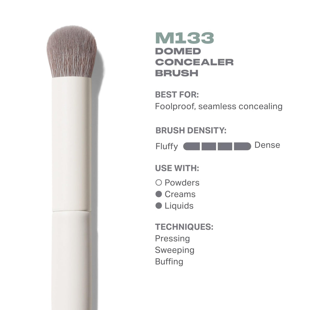 Discover the Morphe M133 Domed Concealer Brush at Curat Cart, 100% Authentic and perfect for seamless concealing. Available in India.