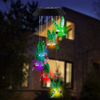 Brighten your garden with the MorTime LED Solar Hummingbird Chime, perfect for adding charm to outdoor spaces. Available at Curat Cart.