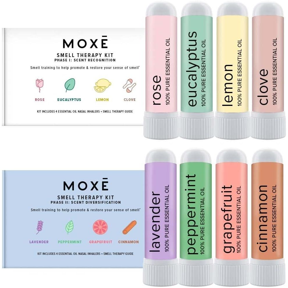 Explore the MOXÄ’ Smell Training Kit, featuring essential oils for aroma therapy. Verified by CuratCart for quality assurance.
