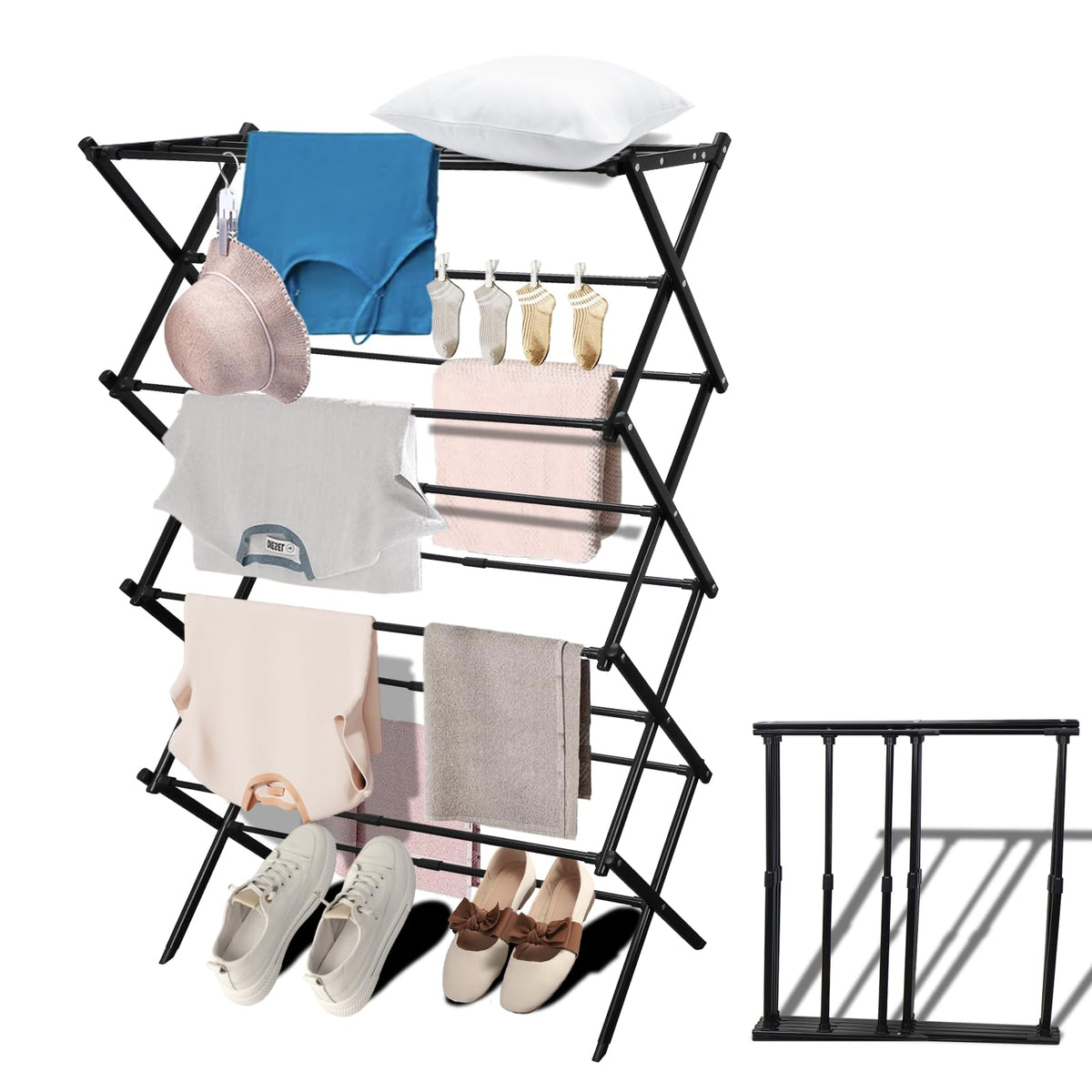 Discover the MOYEE Drying Rack, a premium imported solution for efficient laundry drying. Shop now at Curat Cart.