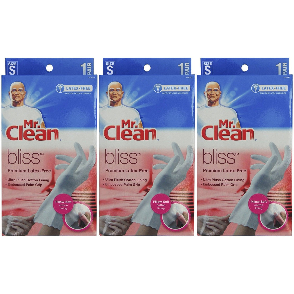 Discover Mr. Clean Bliss Premium Gloves, latex-free and imported, for a superior cleaning experience at Curat Cart.