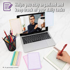Stay organized with Mr. Pen Lined Sticky Notes, ideal for daily tasks. Available at Curat Cart for effortless planning.