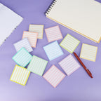 Mr. Pen Lined Sticky Notes in various colors, 100% Authentic and available at Curat Cart for your note-taking needs.