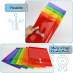 Discover premium imported Mr. Pen Plastic Envelopes, made of high-quality plastic in vibrant colors, available at Curat Cart.