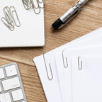 Mr. Pen Silver Paper Clips, 100% Authentic and available in India at Curat Cart for reliable office supplies.