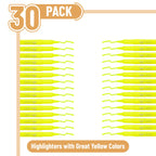 Mr. Pen Yellow Highlighters, 30-pack available in India at Curat Cart. 100% Authentic for vibrant highlighting needs.