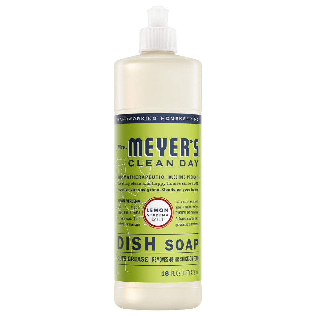 Discover Mrs. Meyer's Liquid Dish Soap, a premium imported choice for effective cleaning with a refreshing lemon verbena scent. Available at Curat Cart.