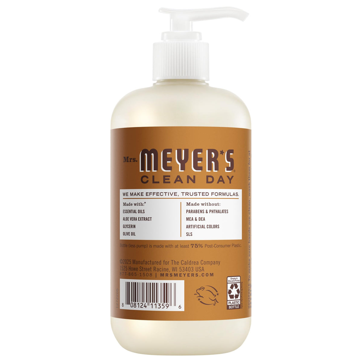 Mrs. Meyer's Clean Day Liquid Hand Soap, made with essential oils. Available for order online. Order now!