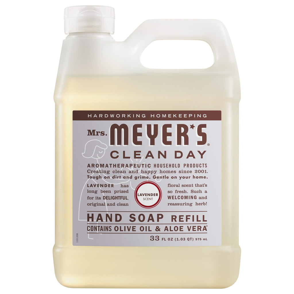 Mrs. Meyer's Liquid Hand Soap - Front Packaging & Bottle View | genuine imported stock available in India at Curat Cart