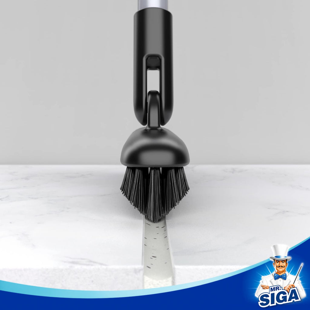 Discover the MR.SIGA Heavy Duty Grout Brush, specially curated by Curat Cart for effective cleaning in India.