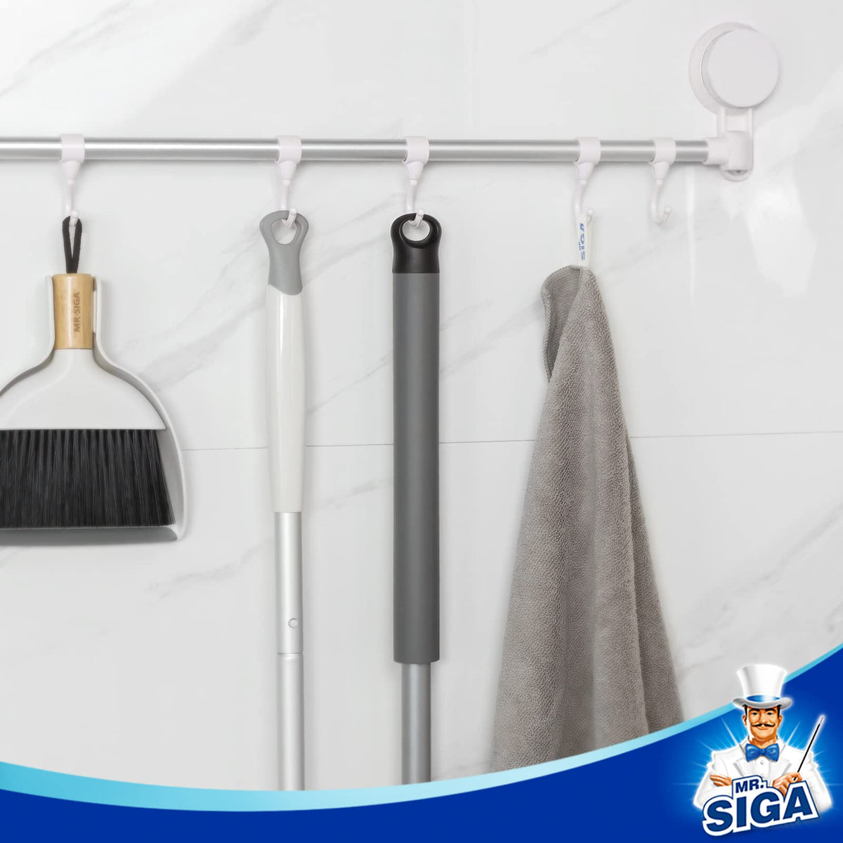 MR.SIGA Heavy Duty Grout Brush, 100% Authentic, available in India at Curat Cart. Perfect for tough cleaning tasks.