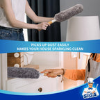 Experience the MR.SIGA Microfiber Duster, specially curated by Curat Cart, for effortlessly sparkling clean surfaces. Perfect for your home.