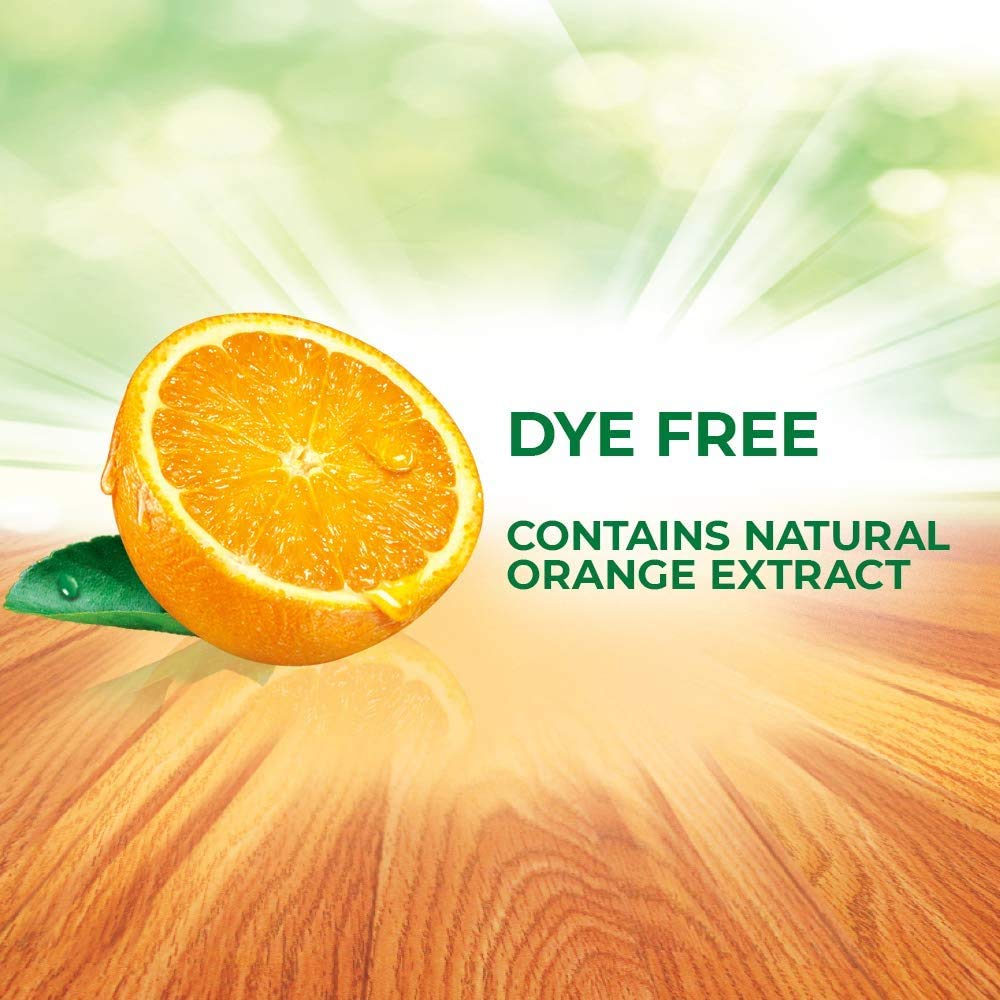 Murphy Oil Wood Cleaner Spray features natural orange extract and is dye-free, specially curated by Curat Cart for premium care.