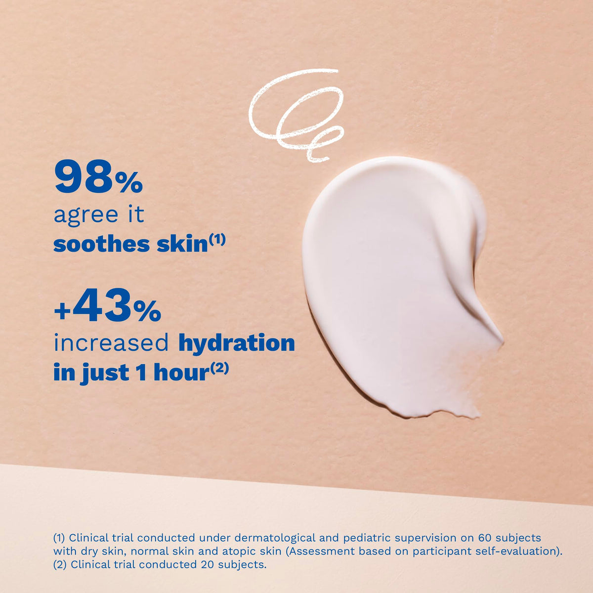 Mustela Cicastela Moisture Recovery Cream showcases a high-quality finish, promoting skin soothing and hydration. Available at Curat Cart.