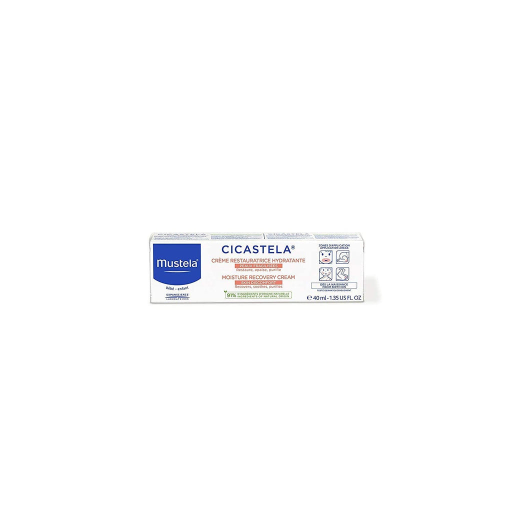 Mustela Cicastela Moisture Recovery Cream, 100% Authentic and available in India at Curat Cart. Ideal for restoring skin moisture.