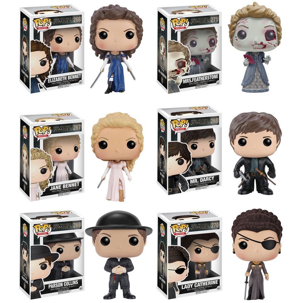 Exciting Mystery Box containing 6 imported Funko Pop! collectibles, featuring beloved characters from classic literature.