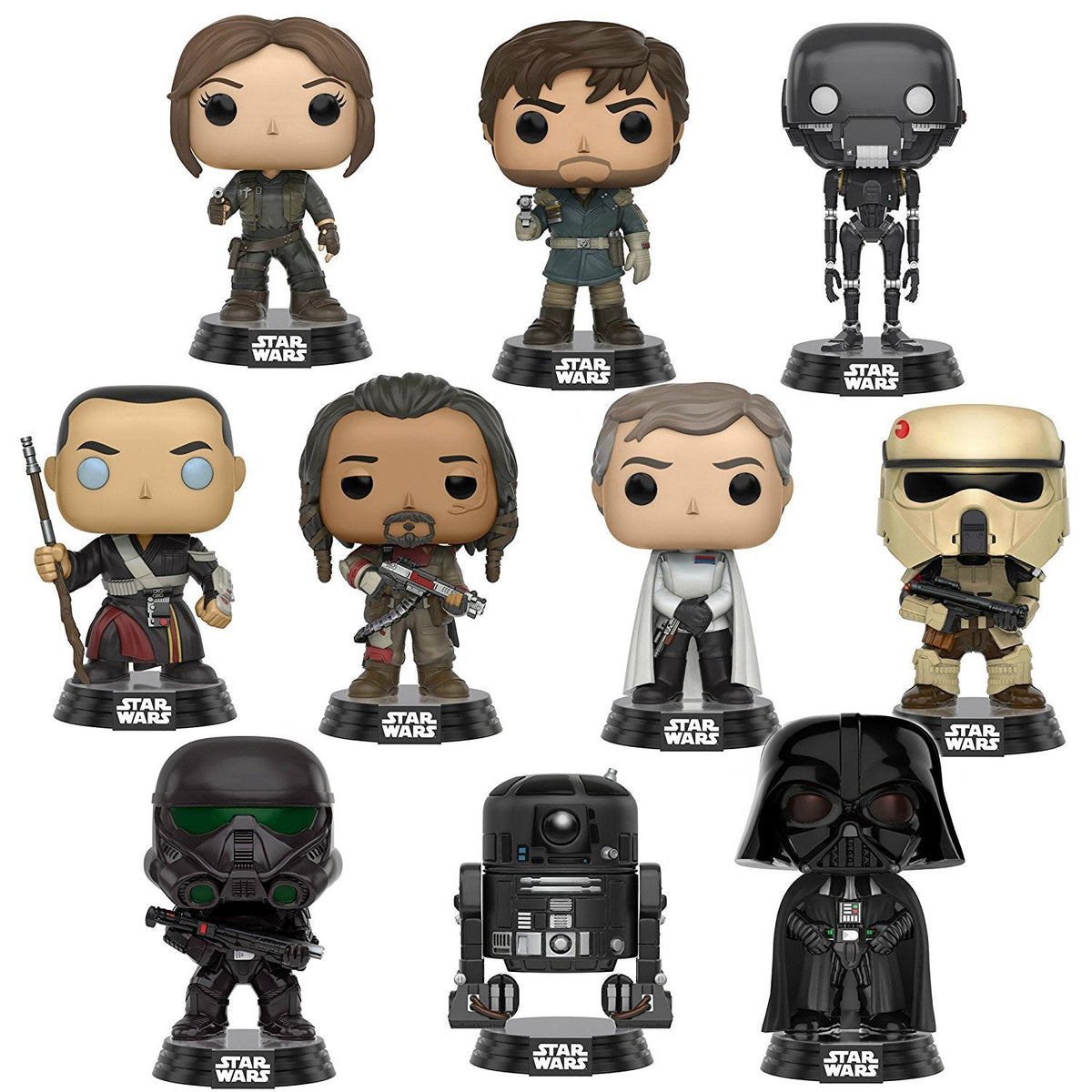 Discover a surprise selection of 6 Star Wars Funko Pop! figures. Available now for ordering online!