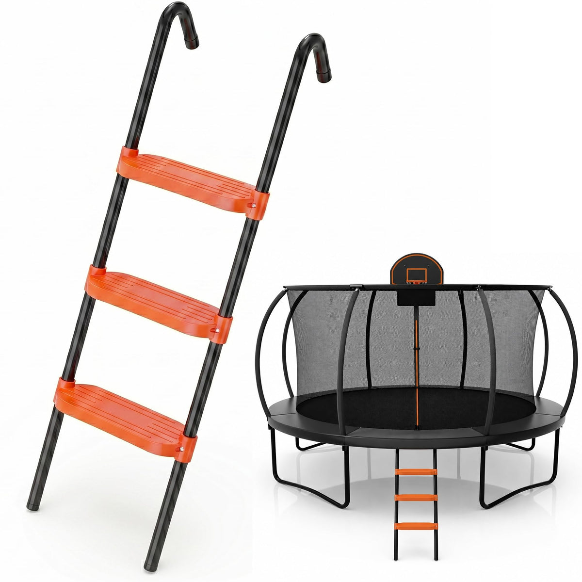 Premium imported N1Fit Trampoline Ladder designed for easy access to your trampoline, available at Curat Cart.