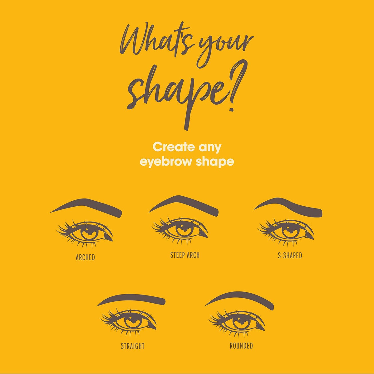 Discover various eyebrow shapes with Nad's Eyebrow Shaper Wax Kit, 100% Authentic and available at Curat Cart in India.