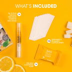 Discover Nad's Eyebrow Shaper Wax Kit with precision wand and cleansing soap, 100% Authentic and available at Curat Cart.