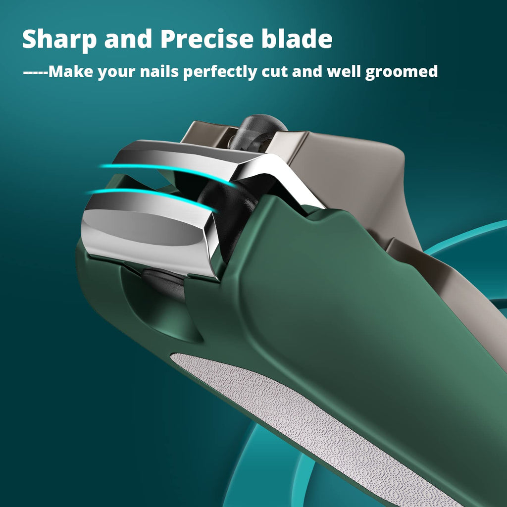 Nail Clippers Set with sharp, precise blade for perfectly groomed nails. Upgrade your grooming routine at Curat Cart.